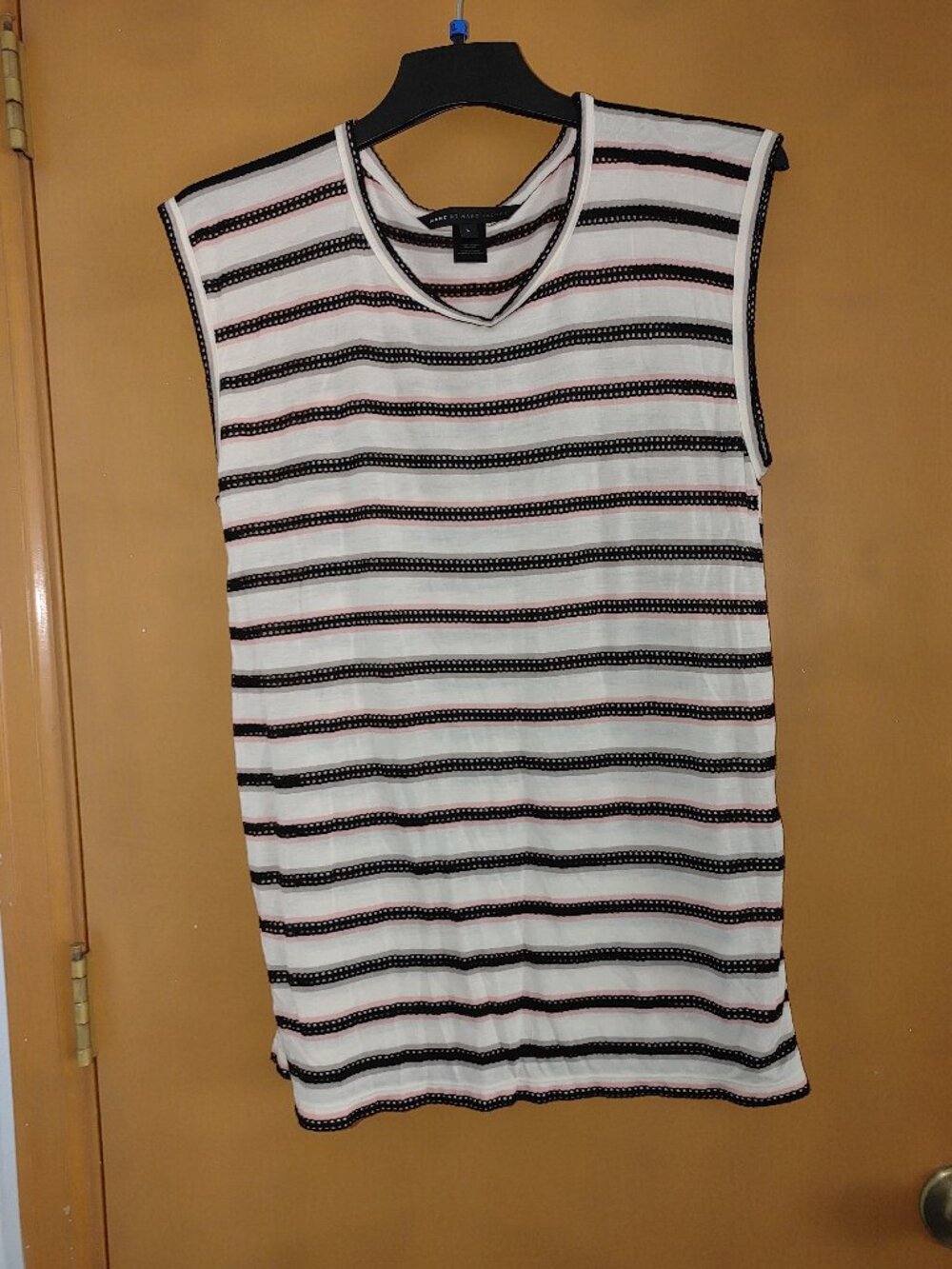 MARC By MARC JACOBS Woman;s Sleeves T-shirt Size L Pre-owned